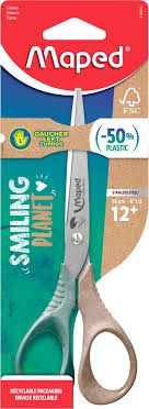 SCISSOR - SMILING PLANET 18CM TRY ME - 008012093