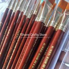 SYNTNETIC HAIR BRUSH NO 5 - 008012879