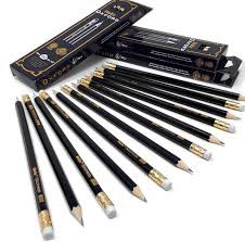 HELIX HB PENCIL W/ERASER X 12 - 008013060