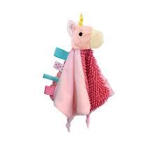 SENSORY SNUGGABLES UNICORN BLANKIE - 5060236483928