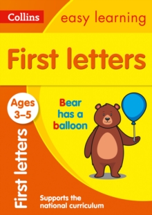 First Letters Ages 3-5 - 9780008387884
