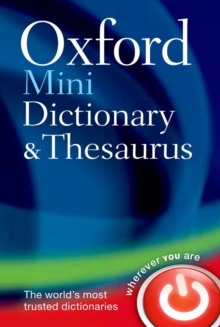 Oxford Mini Dictionary and Thesaurus - Oxford Dictionaries - 9780199692637