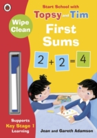 Wipe-Clean First Sums: Start School with Topsy and Tim - Adamson Jean - 9780241246283