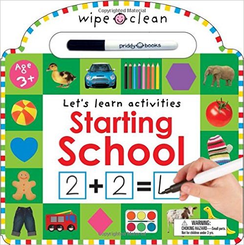 WIPE CLEAN - LETS LEARN ACTIVITIES - STARTING SCHOOL - 9780312517908