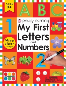 WIPE CLEAN MY FIRST LETTERS & NUMBERS - ROGER PRIDDY - 9780312525828