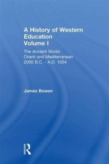 Hist West Educ:Ancient World V 1 - 9780415848190
