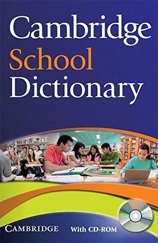 Cambridge School Dictionary With CD ROM - 9780521746601