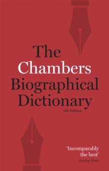 Chambers Biographical Dictionary - Chambers - 9780550106414
