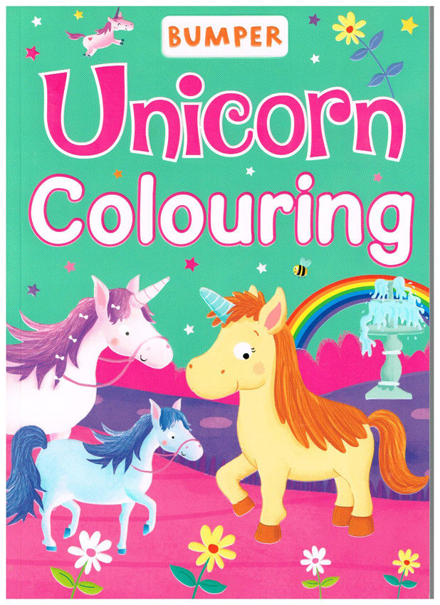 BUMPER UNICORN COLOURING - 9780709725572