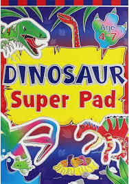 DINOSAUR SUPER PAD - 9780709727149