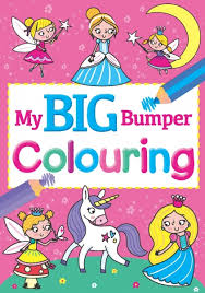 MY BIG BUMPER COLOURING (PINK) - 9780709727453