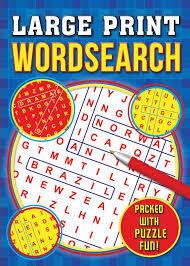 LARGE PRINT WORDSEARCH - 9780709729051 Books Deal and Book promotions in Sri Lanka