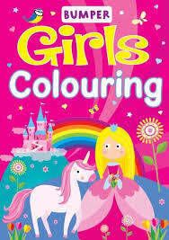 BUMPER GIRLS COLOURING - 9780709729570