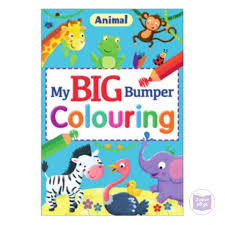 MY BIG BUMPER COLOURING (ANIMALS) - 9780709729891
