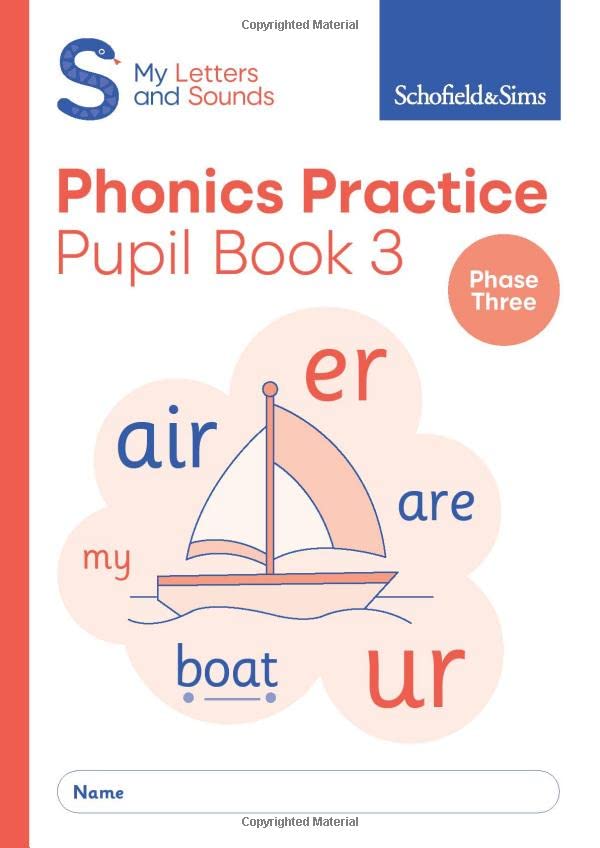 My Letters and Sounds Phonics Phase Three Practice Pupil Book 3 - 9780721716640