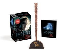 HARRY POTTER HERMIONES WAND WITH STICKER KIT! - 9780762459322