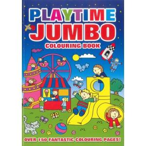 PLAYTIME JUMBO COLOURING BOOK - 9780857261618