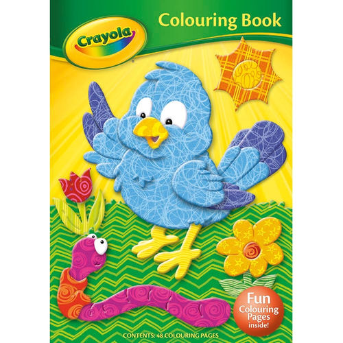CRAYOLA - COLOURING BOOK BIRD - 9780857269058