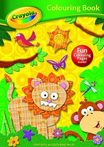 CRAYOLA - COLOURING BOOK LION - 9780857269683