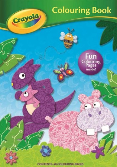 CRAYOLA - COLOURING BOOK HIPPO - N/A - 9780857269690