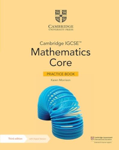 Cambridge IGCSE Mathematics Core Practice Book - 9781009297950