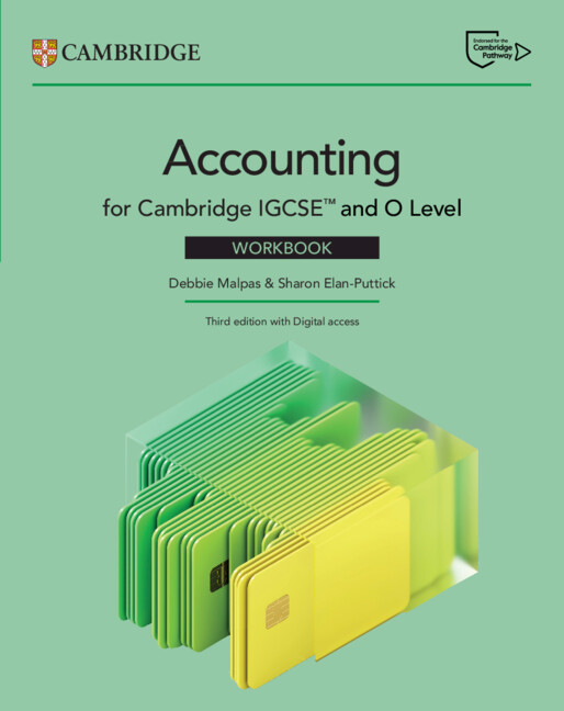 Cambridge IGCSE™ and O Level Accounting Workbook with Digital Access (2 Years) (Cambridge International IGCSE) - 9781009814539
