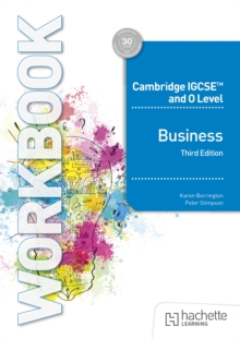 Cambridge IGCSE and O Level Business Workbook Third Edition - 9781036010720