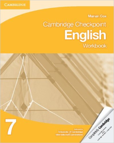 Cambridge Checkpoint English Workbook Book 7 - 9781107647817