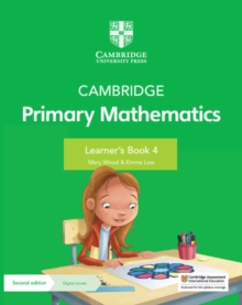 Cambridge Primary Mathematics Learner's Book 4 with Digital Access (1 Year) - 9781108745291