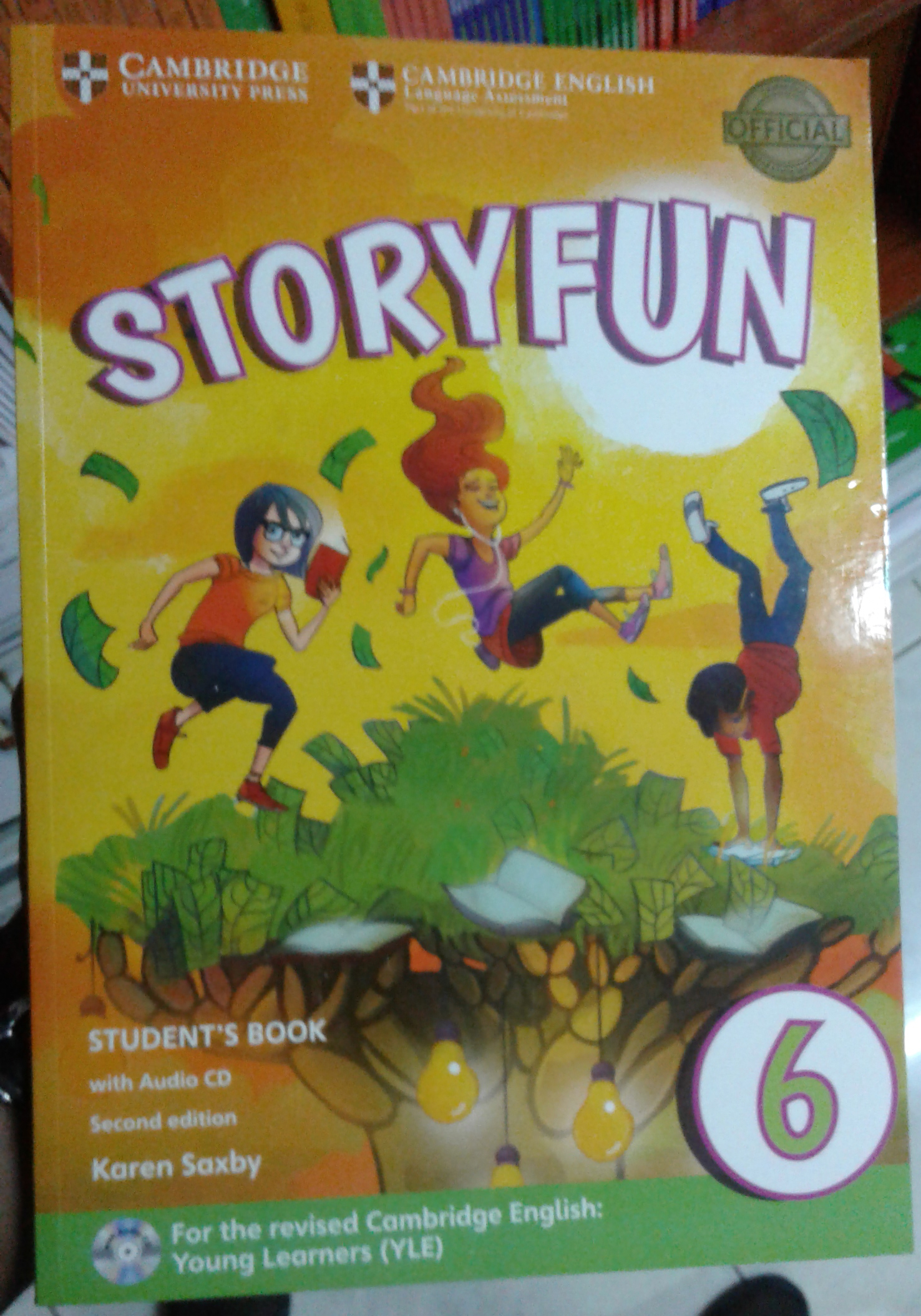 STORYFUN LEVEL 6 STUDENTS BOOK WITH AUDIO CD SOUTH ASIA EDIT - 9781108767507