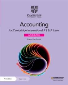 Cambridge International AS & A Level Accounting Workbook with Digital Access (2 Years) - 9781108828710