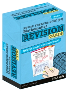 REVISE Edexcel GCSE (9-1) Mathematics Higher Revision Cards - 9781292173221