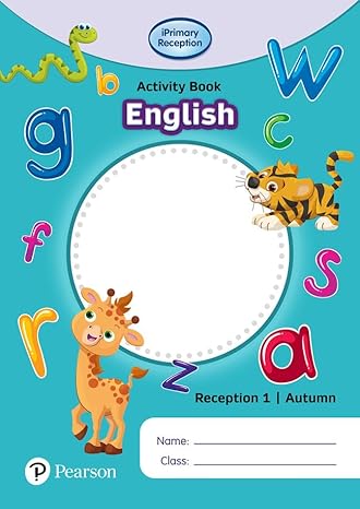 iPrimary Reception Activity Book: English, Reception 1, Autumn - 9781292396620