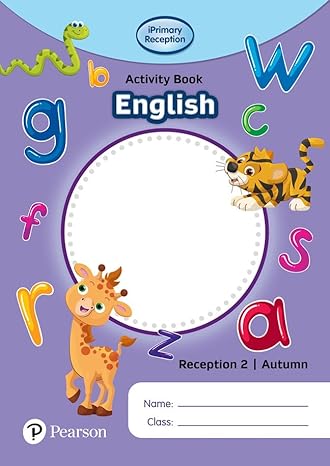 iPrimary Reception Activity Book: English, Reception 2, Autumn - 9781292396637