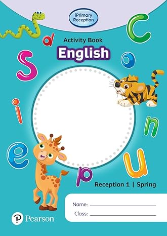 iPrimary Reception Activity Book: English, Reception 1, Spring - 9781292396644