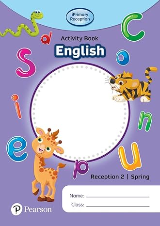 iPrimary Reception Activity Book: English, Reception 2, Spring - 9781292396651