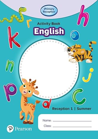 iPrimary Reception Activity Book: English, Reception 1, Summer - N/A - 9781292396668