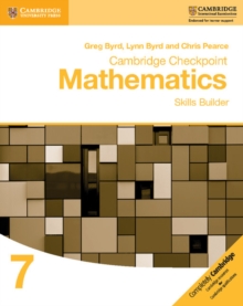Cambridge Checkpoint Mathematics Skills Builder 7 - Pearce Chris - 9781316637371
