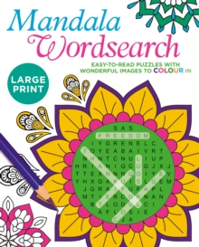 Large Print Mandala Wordsearch - 9781398826434
