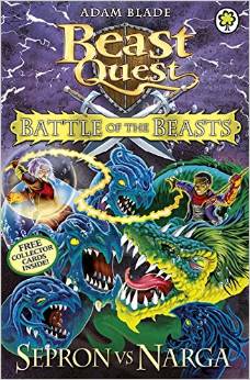 BEAST QUEST - BATTLE OF BEASTS - SERPON VS NARGA -  Adam Blade - 9781408324097