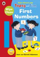 Start School with Topsy and Tim: Wipe Clean First Numbers -  Jean Adamson - 9781409309253