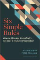 Six Simple Rules - 9781422190555