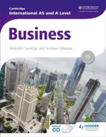 Cambridge International AS & A Level Business - 9781444181395