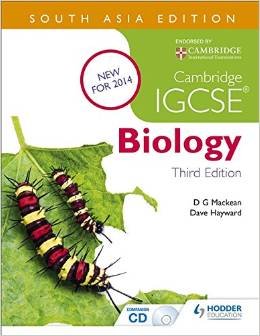 CAMBRIDGE IGCSE BIOLOGY - 3RD ED (SA) -  D. G.Hayward Mackean - 9781471837982