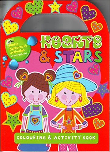 HEARTS STARS COLOUR & ACTIVITY - N/A - 9781472322180
