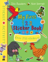 My First 123 Sticker Book - Donaldson Julia - 9781509816217