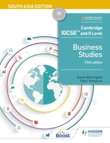 CAMBRIDGE IGCSE AND O LEVEL BUSINESS STUDIES 5TH EDITION SOUTH ASIA -   PETER STIMPSON - 9781510421240