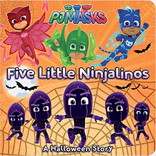 PJ Masks - Halloween Story - Five Little Ninjalinos - 9781534417830
