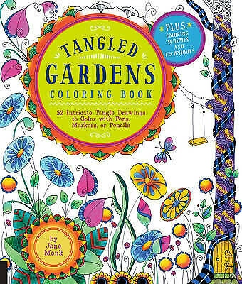 TANGLED GARDENS COLORING BOOK - 9781589239357