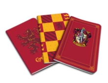 Harry Potter: Gryffindor Pocket Notebook Collection - 9781647220099